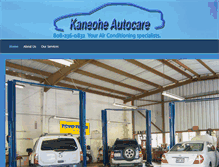 Tablet Screenshot of kaneoheautocare.com